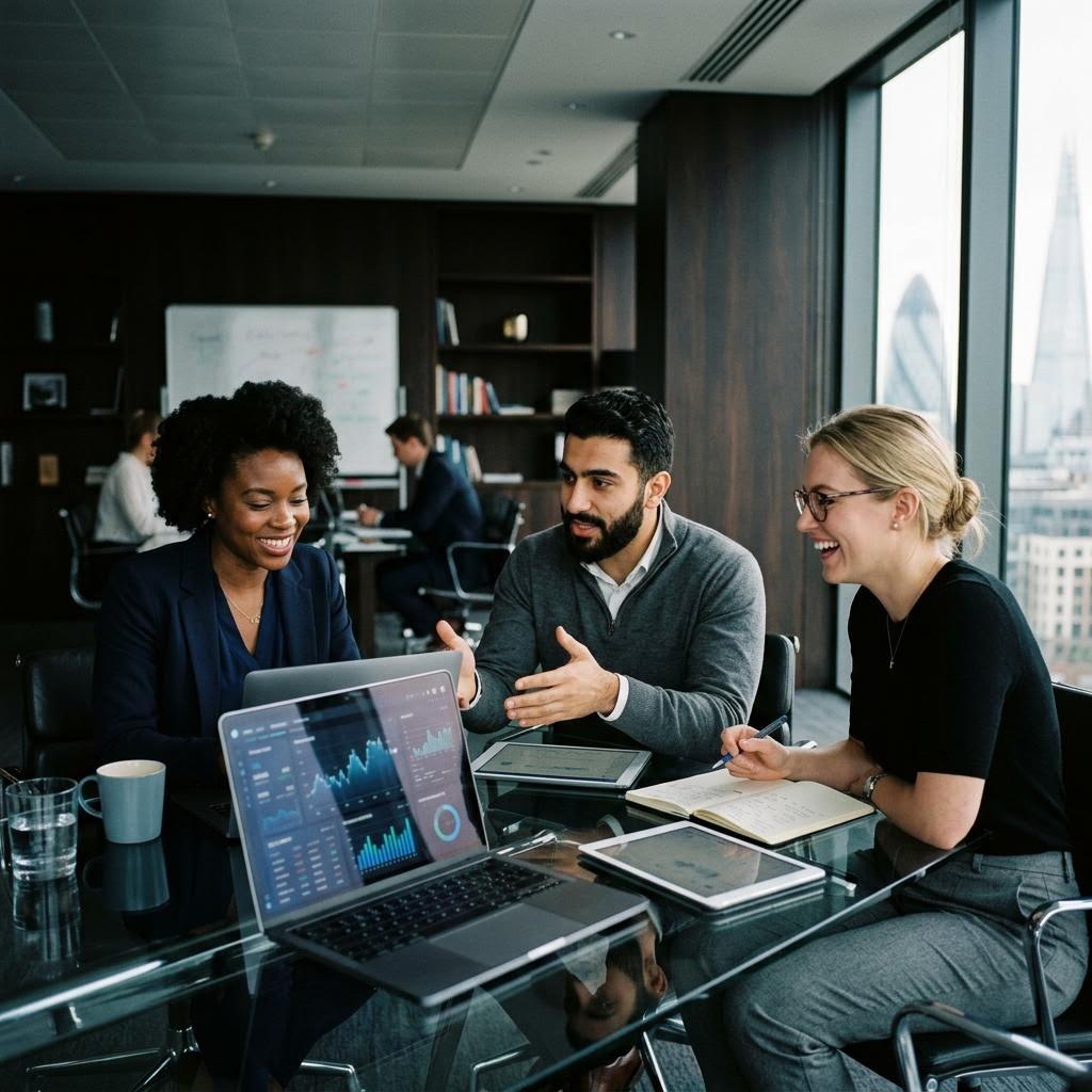 Manto Investorio algorithmic research team in London